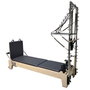 Pilaray Maple Pilates Reformer with Tower for Studios & Home Use