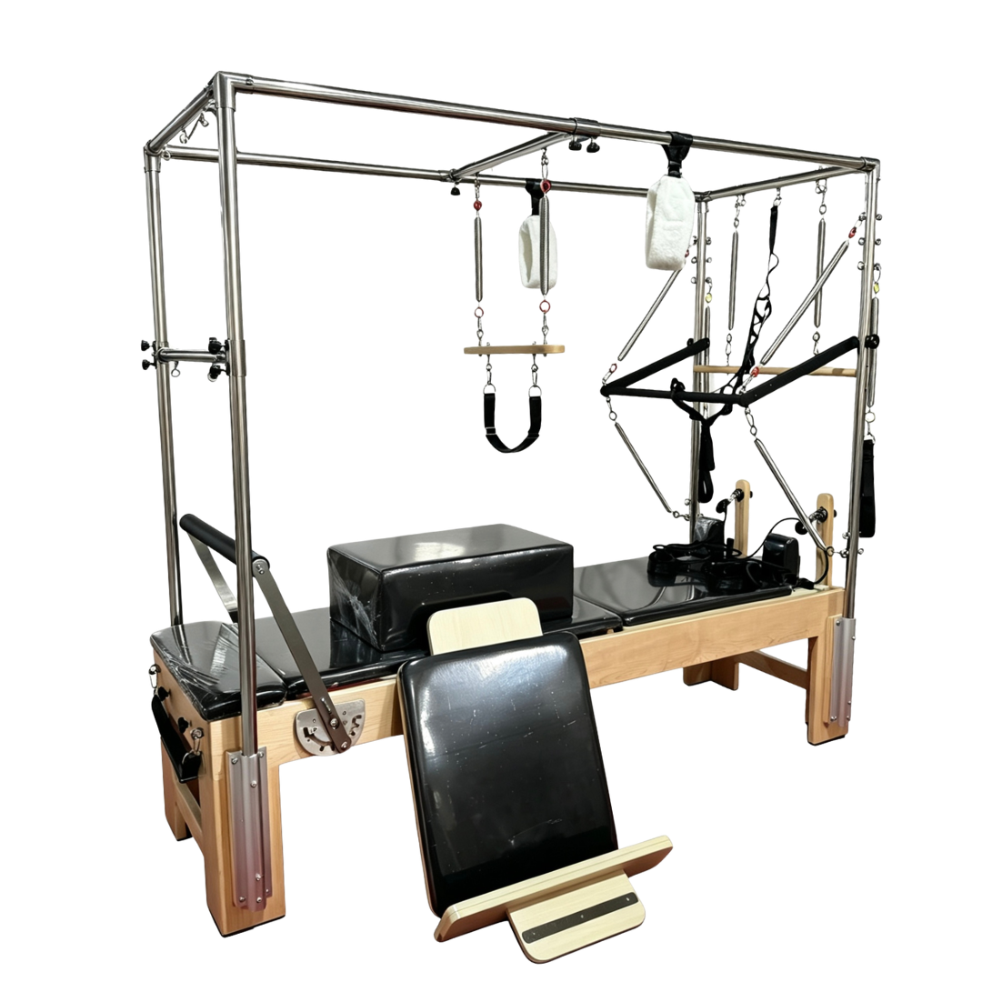 Pilaray Elite Pilates Cadillac Bed with Springs and Trapeze Frame