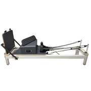 Pilaray Premium Aluminum Pilates Reformer with Microfiber Leather