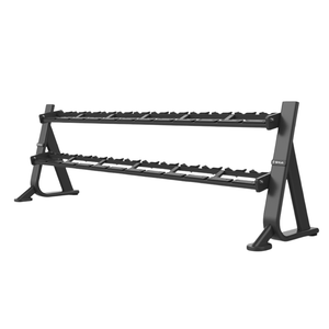 SHUA Two-Tier Dumbbell Rack Commercial Gym Storage Rack